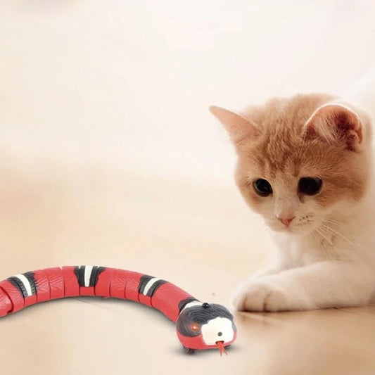 Smart Sensing Snake Cat Toy