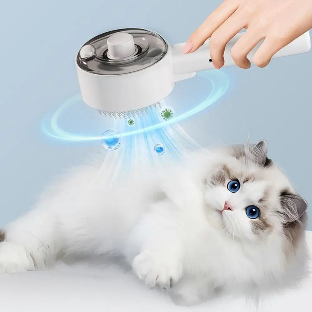 Self-Cleaning Pet Hair Remover Brush
