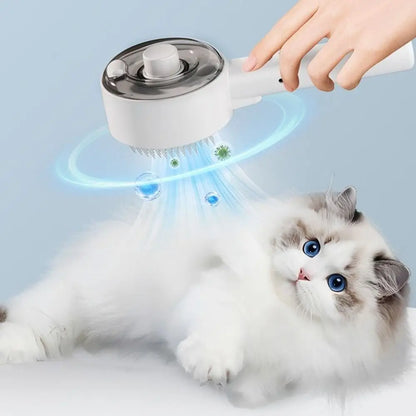 Self-Cleaning Pet Hair Remover Brush