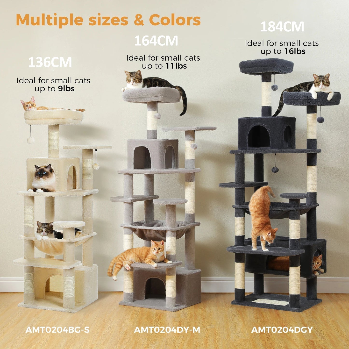 Large Cat Tree Hammock
